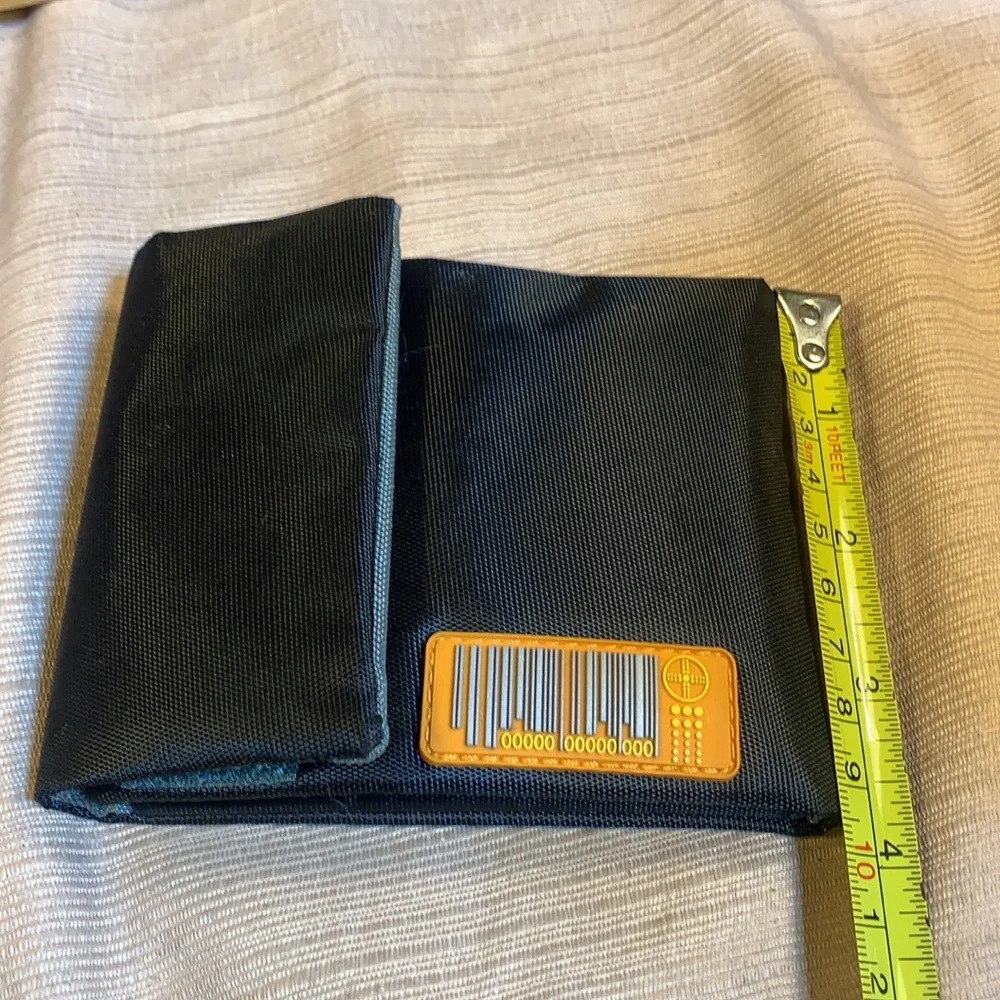 NWOT SurPlus foldable wallet w/bungee leash